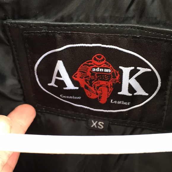 Indigenous Inspired Leather Jacket - Picture 8 of 9